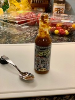 Tasting Son of Zombie Wing Sauce