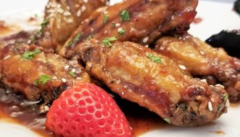 Strawberry Wings Close Up