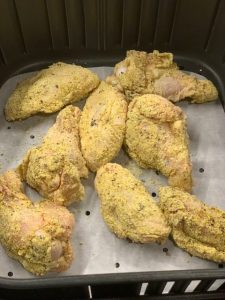 Lemon Pepper Chicken Wings Air Fryer