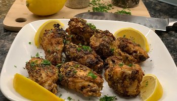 Lemon Pepper Chicken Wings