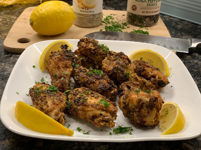 Lemon Pepper Chicken Wings